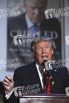 Donald Trump Buchpräsentation in New York
