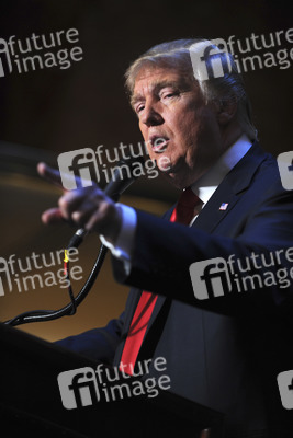 Donald Trump Buchpräsentation in New York
