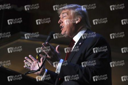 Donald Trump Buchpräsentation in New York