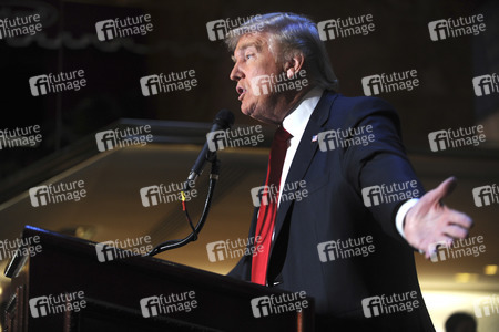 Donald Trump Buchpräsentation in New York