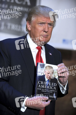 Donald Trump Buchpräsentation in New York
