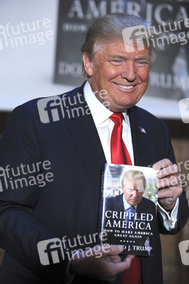 Donald Trump Buchpräsentation in New York