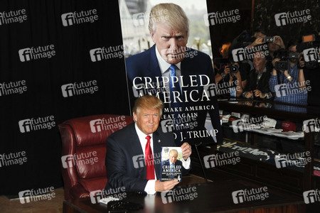 Donald Trump Buchpräsentation in New York