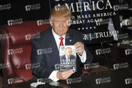 Donald Trump Buchpräsentation in New York