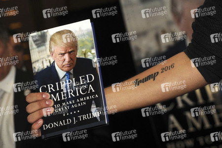 Donald Trump Buchpräsentation in New York