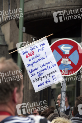 AfD Gegendemo in Berlin