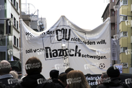 AfD Gegendemo in Berlin
