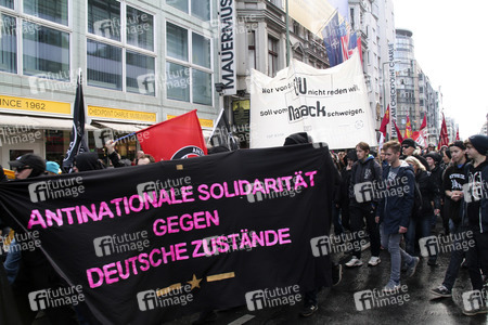 AfD Gegendemo in Berlin