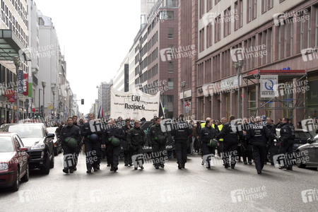 AfD Gegendemo in Berlin