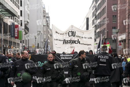 AfD Gegendemo in Berlin