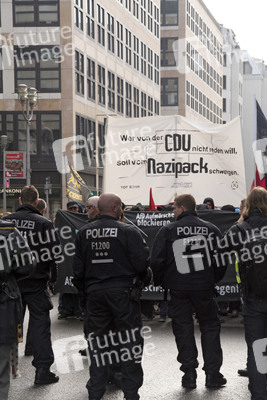 AfD Gegendemo in Berlin