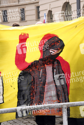 AfD Gegendemo in Berlin