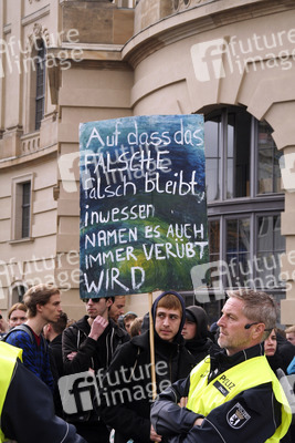 AfD Gegendemo in Berlin