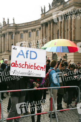 AfD Gegendemo in Berlin