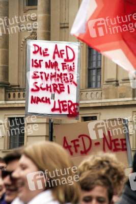 AfD Gegendemo in Berlin