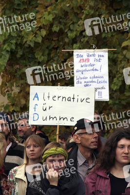 AfD Gegendemo in Berlin