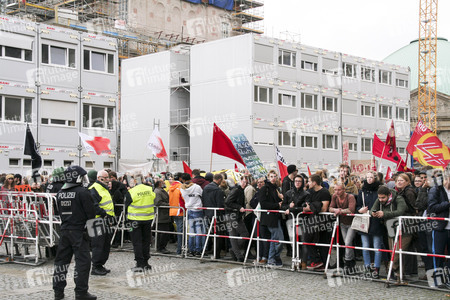 AfD Gegendemo in Berlin