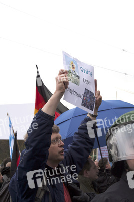 AfD Gegendemo in Berlin