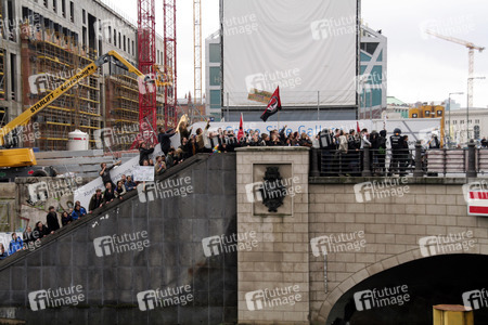 AfD Gegendemo in Berlin