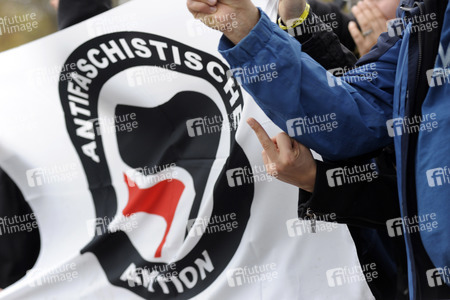 AfD Gegendemo in Berlin