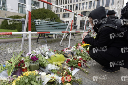 Berlin in Trauer um Opfer der Terroranschläge in Paris