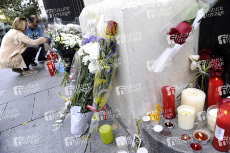 Madrid in Trauer um Opfer der Terroranschläge in Paris