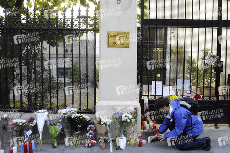 Madrid in Trauer um Opfer der Terroranschläge in Paris
