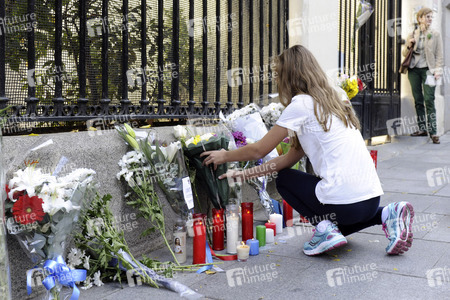Madrid in Trauer um Opfer der Terroranschläge in Paris