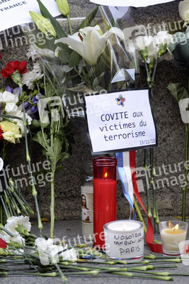 Madrid in Trauer um Opfer der Terroranschläge in Paris