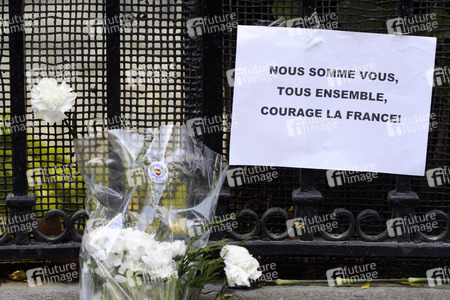 Madrid in Trauer um Opfer der Terroranschläge in Paris