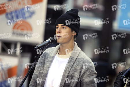 Justin Bieber in der NBC-Show 'Today' in New York