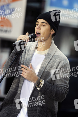 Justin Bieber in der NBC-Show 'Today' in New York