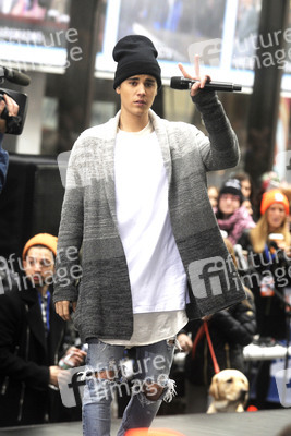 Justin Bieber in der NBC-Show 'Today' in New York
