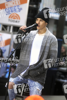 Justin Bieber in der NBC-Show 'Today' in New York