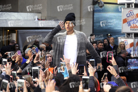 Justin Bieber in der NBC-Show 'Today' in New York