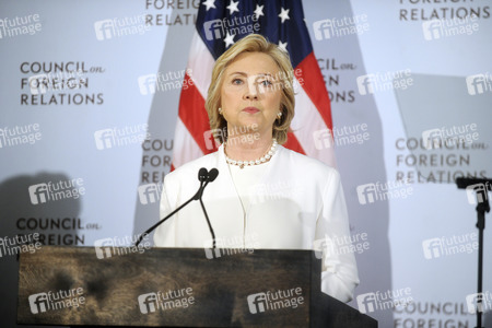 Anti-Terror Rede von Hillary Clinton in New York