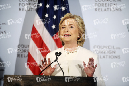 Anti-Terror Rede von Hillary Clinton in New York