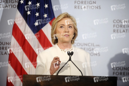 Anti-Terror Rede von Hillary Clinton in New York