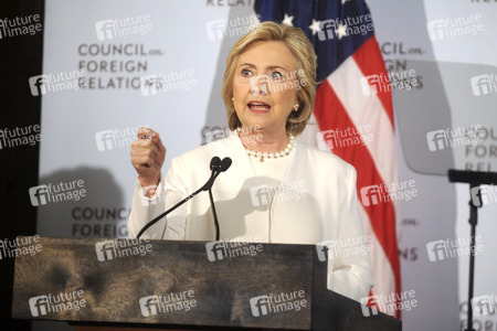 Anti-Terror Rede von Hillary Clinton in New York