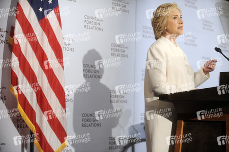 Anti-Terror Rede von Hillary Clinton in New York