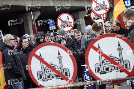 Pro NRW Demo in Köln