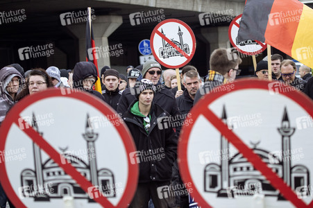 Pro NRW Demo in Köln