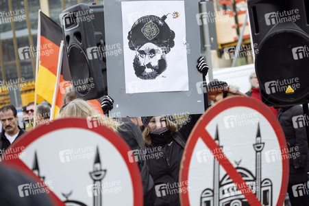 Pro NRW Demo in Köln