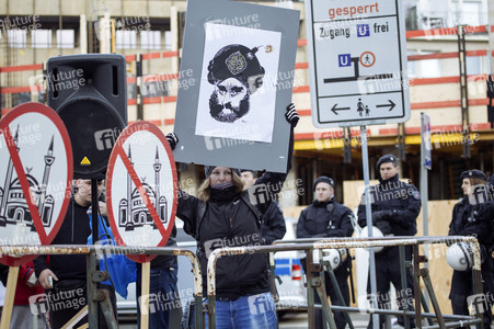 Pro NRW Demo in Köln