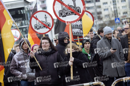 Pro NRW Demo in Köln