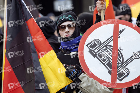 Pro NRW Demo in Köln