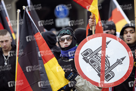 Pro NRW Demo in Köln