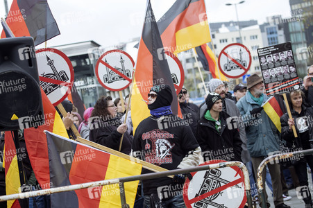 Pro NRW Demo in Köln