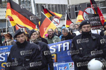 Pro NRW Demo in Köln