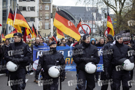 Pro NRW Demo in Köln